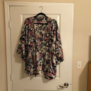 ASOS floral kimono jacket